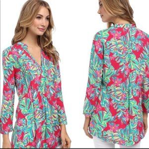 Lilly Pulitzer Pomegranate Jungle Tumble Sarasota